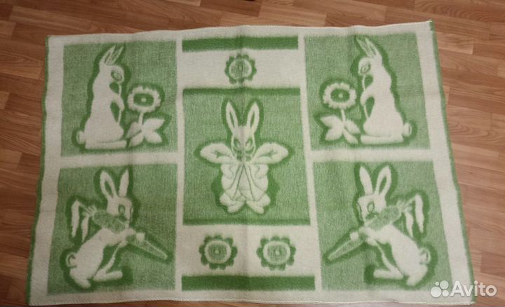 Одеяло детское шерстяное