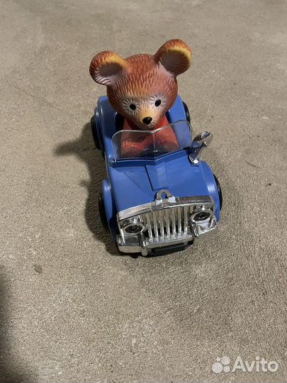 Электромобиль СССР. Лис/медведь автомобилисты