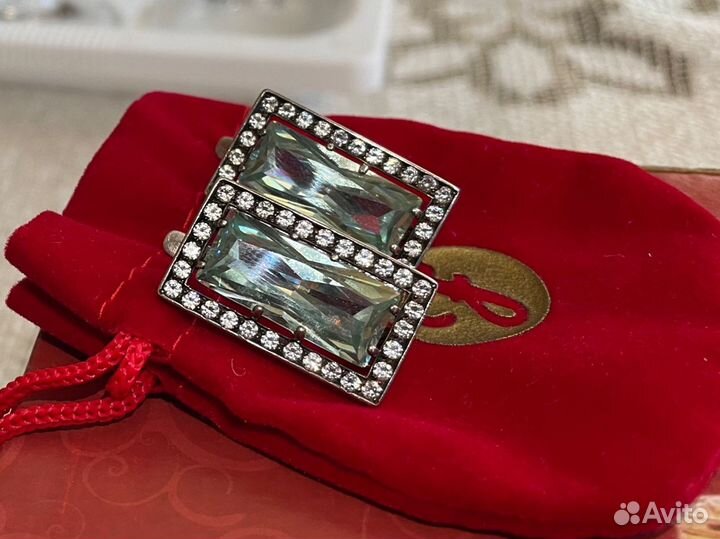 Серебряные серьги новые