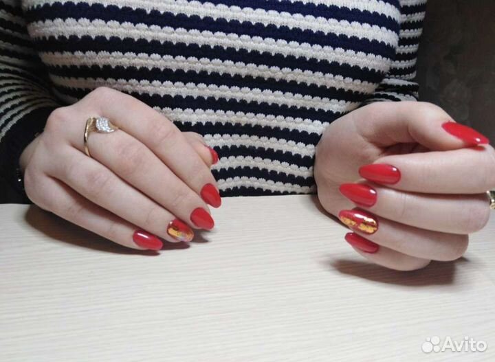Маникюр с покрытием гель лак