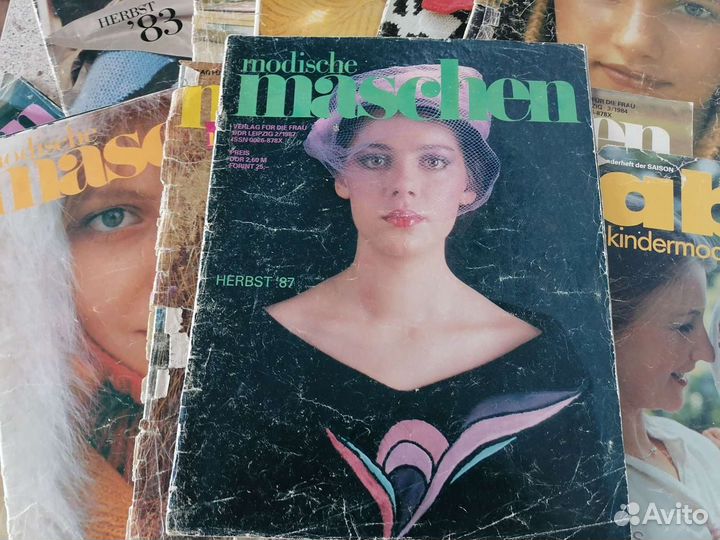 Оригинальные журналы по вязанию раритет 1983 год г