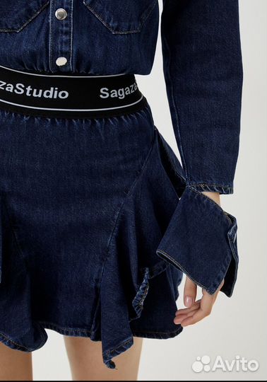 Джинсовое платье