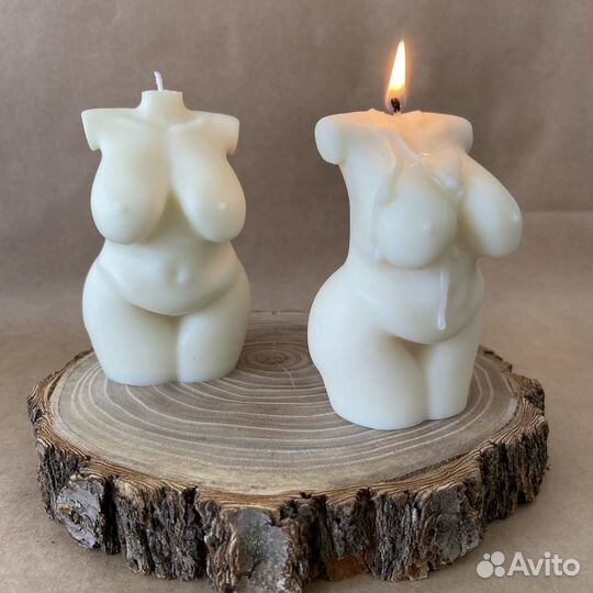 Свеча женское тело