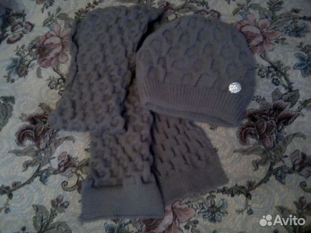 Набор шапка и шарф