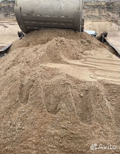 Песок карьерный