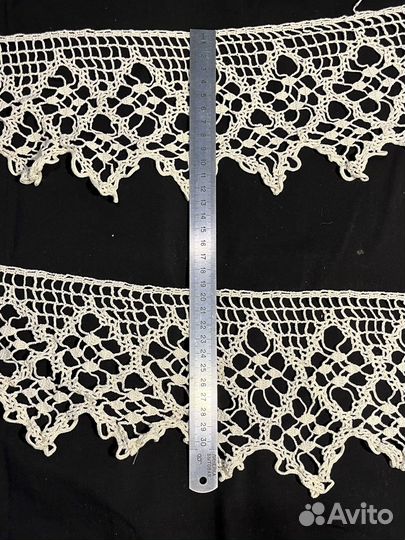 Подзор старинный, кружево, 2,3 метра