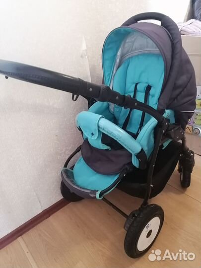 Коляска 3 в 1 slaro indigo