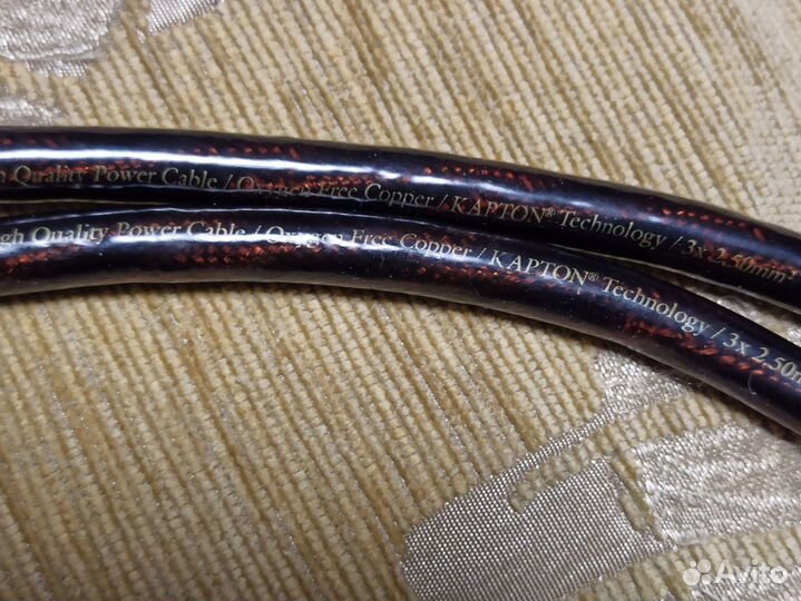 Сетевой(силовойкабель Real Cable-pska P25.Франция