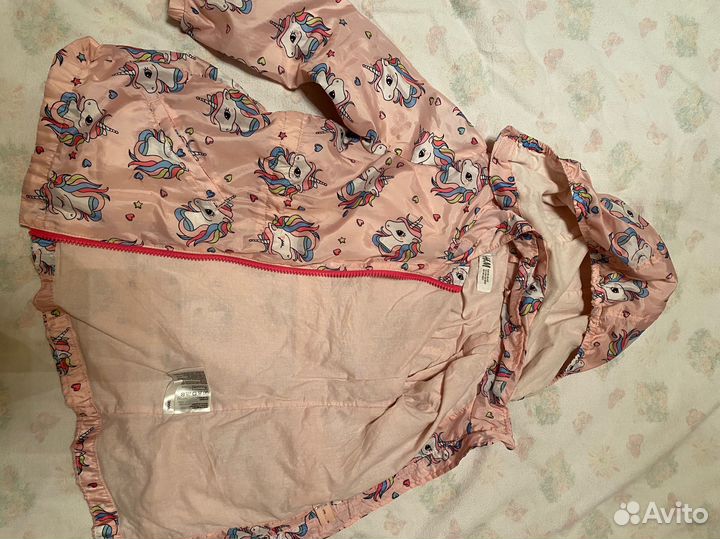 Куртка демисезон H&M для девочки 4-5 лет, 110 см