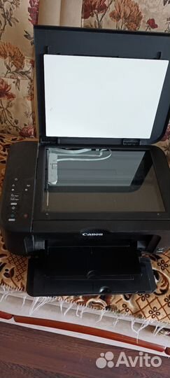 Струйный цветной принтер canon