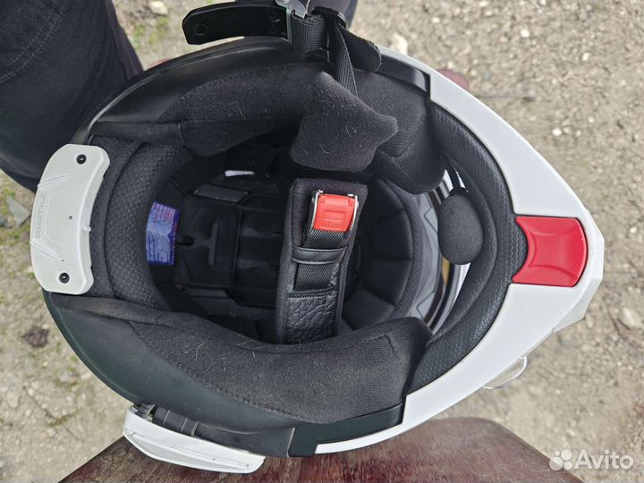 Шлем HJC c80 XL и гарнитура 20b