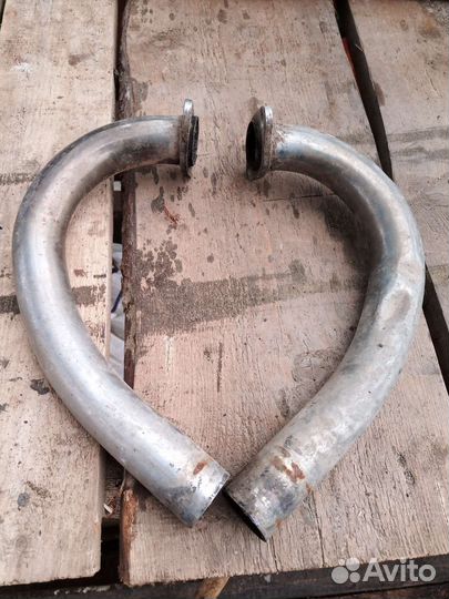 Выхлопной коллектор мотоцикла иж юпитер 5