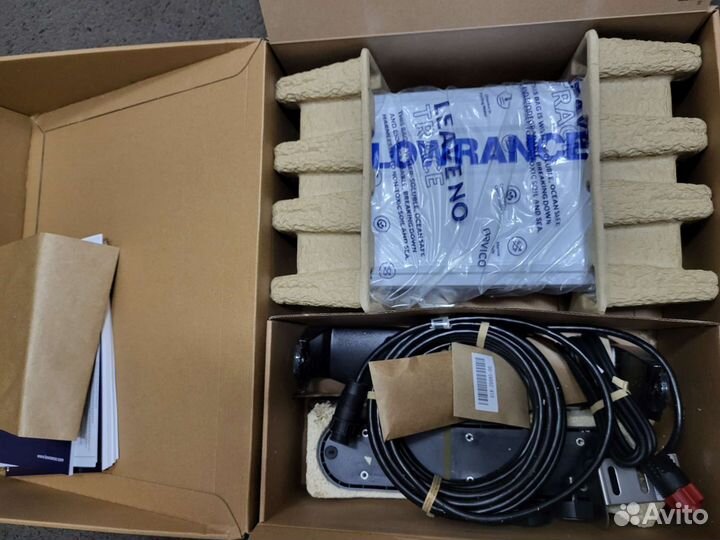 Эхолот lowrance elite fs 9 с датчиком, русский