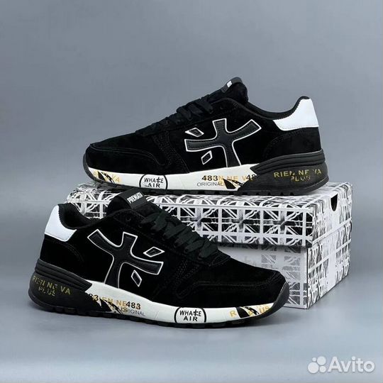 Premiata Mick 4015 Black Замша