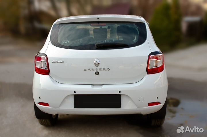 Реснички задние Renault Sandero 2 (14+) RA