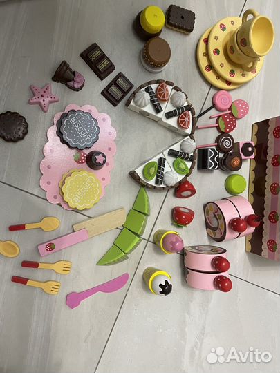 Детская деревянная посуда