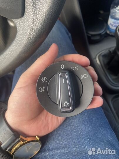 Переключатель света c птф volkswagen