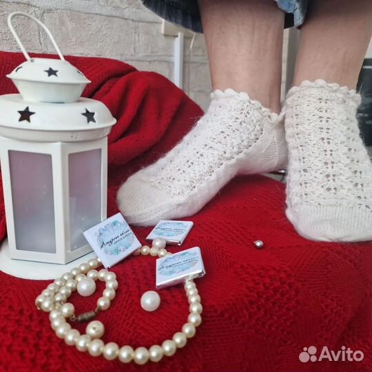 Носки вязаные ручной работы женские