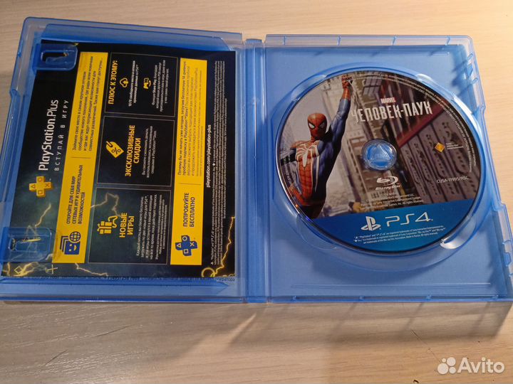 Человек паук ps4 диск