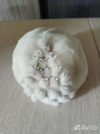 Женская шапка, меховой берет, алеф, новая