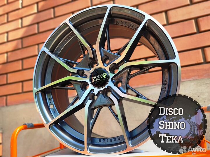 Диски новые XXR Racing R15 4*100 /Gun Metal