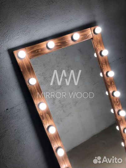Зеркало с подсветкой в полный рост