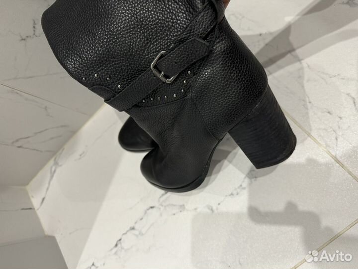 Сапоги женские натуральная кожа 38
