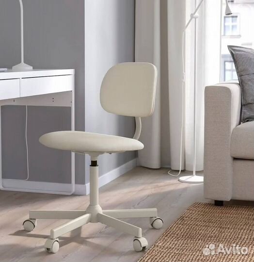 Стул икеа bleckberget бежевый