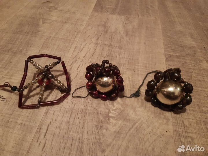 Елочные игрушки СССР небольшого размера