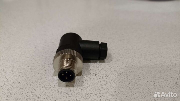 R-EP-PG7-B Угловой разъем M12, 4PIN, штекер 