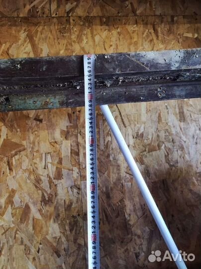 Дверь двухстворчатая железная бу