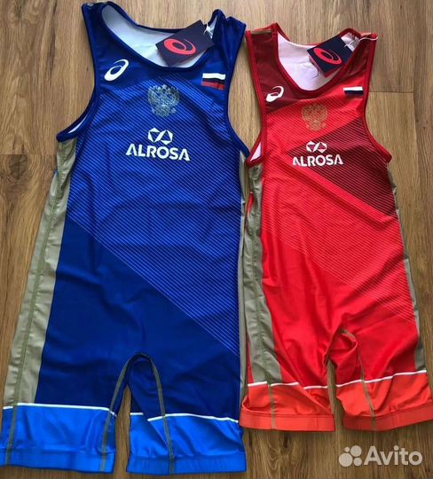 Борцовское трико асикс