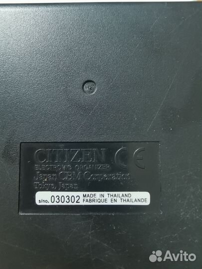 Электронная записная книжка citizen