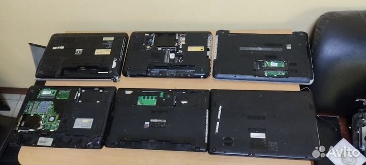 Лот из 14 ноутбуков в разбор