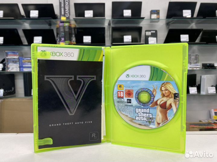 Диск xbox 360 Gta V