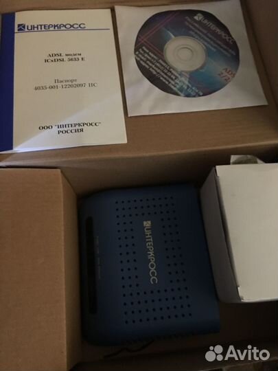 Adsl модем Интеркросс icxdsl 5633 e