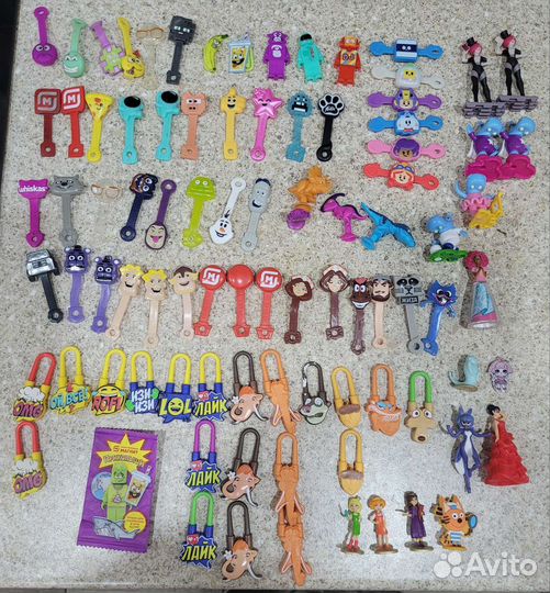 Игрушки из киндера бегемотики и другие