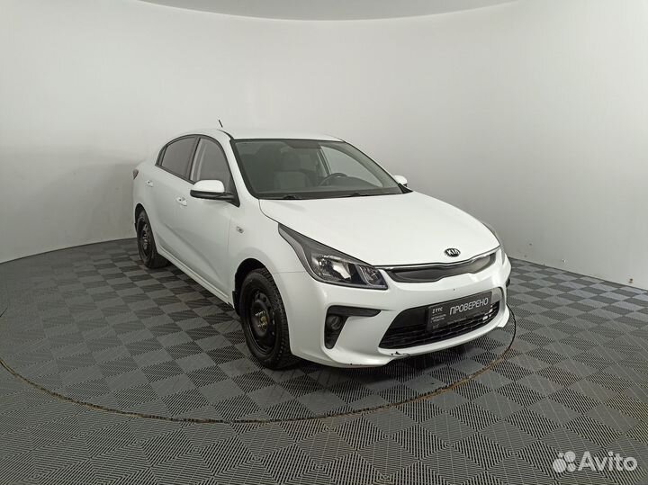 Kia Rio 1.4 МТ, 2018, 163 074 км