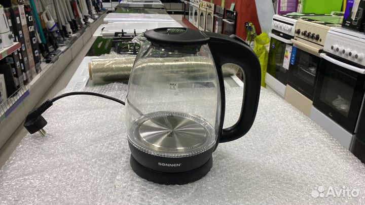 Чайник sonnen KT-1786, черный