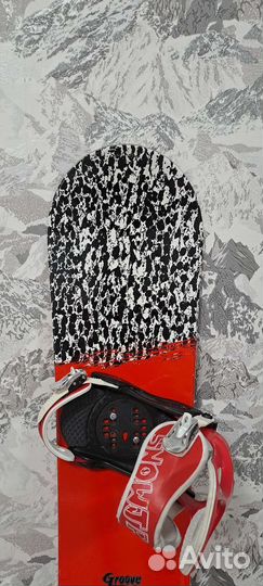 Сноуборд Groove 144cm+крепления Snow jam
