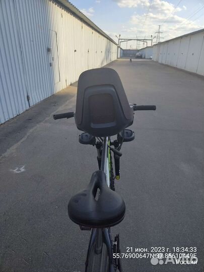 Детское велокресло