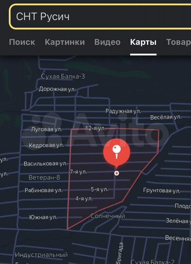 Участок 9,2 сот. (СНТ, ДНП)