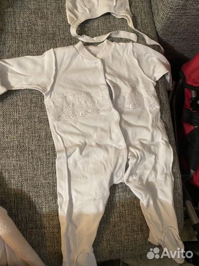 Комплект на выписку для девочки зима