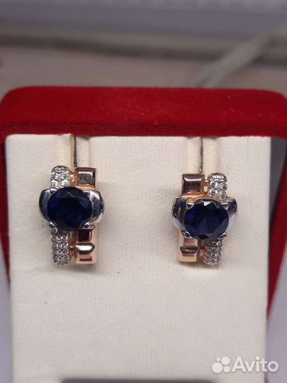 Золотые серьги проба 585 Арт.003297430122
