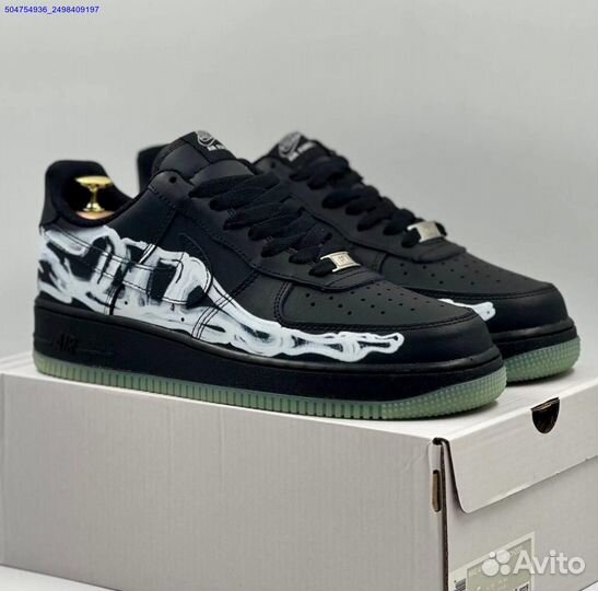 Nike Air Force 1 low Skeleton (Арт.56037)