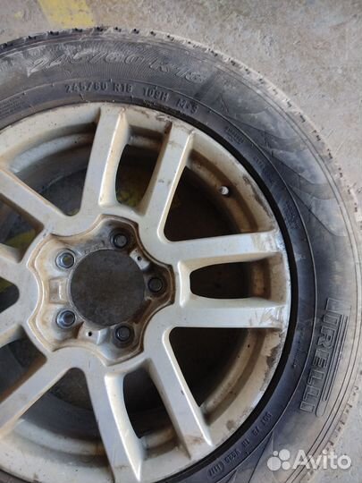 R18 Pirelli Scorpion 245/60, PCD 5x125 DIA 38