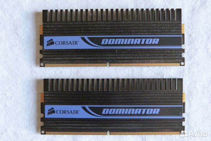 Память DDR2 2Гб OCZ PC2 8000, Corsair xms2 8500