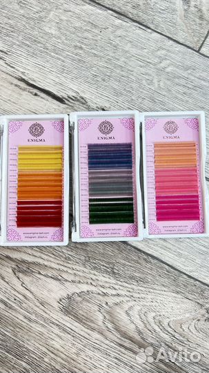 Ресницы цветные Enigma