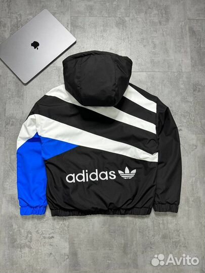 Куртка весенняя Adidas двусторонняя. Люкс качество