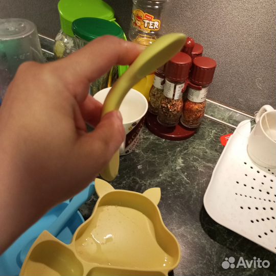 Посуда детская мягкая